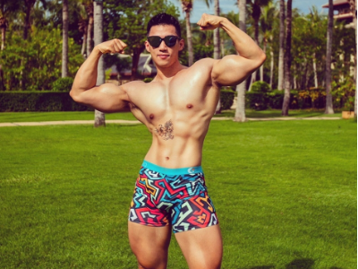 武汉肌肉名媛 Berlin 阳光